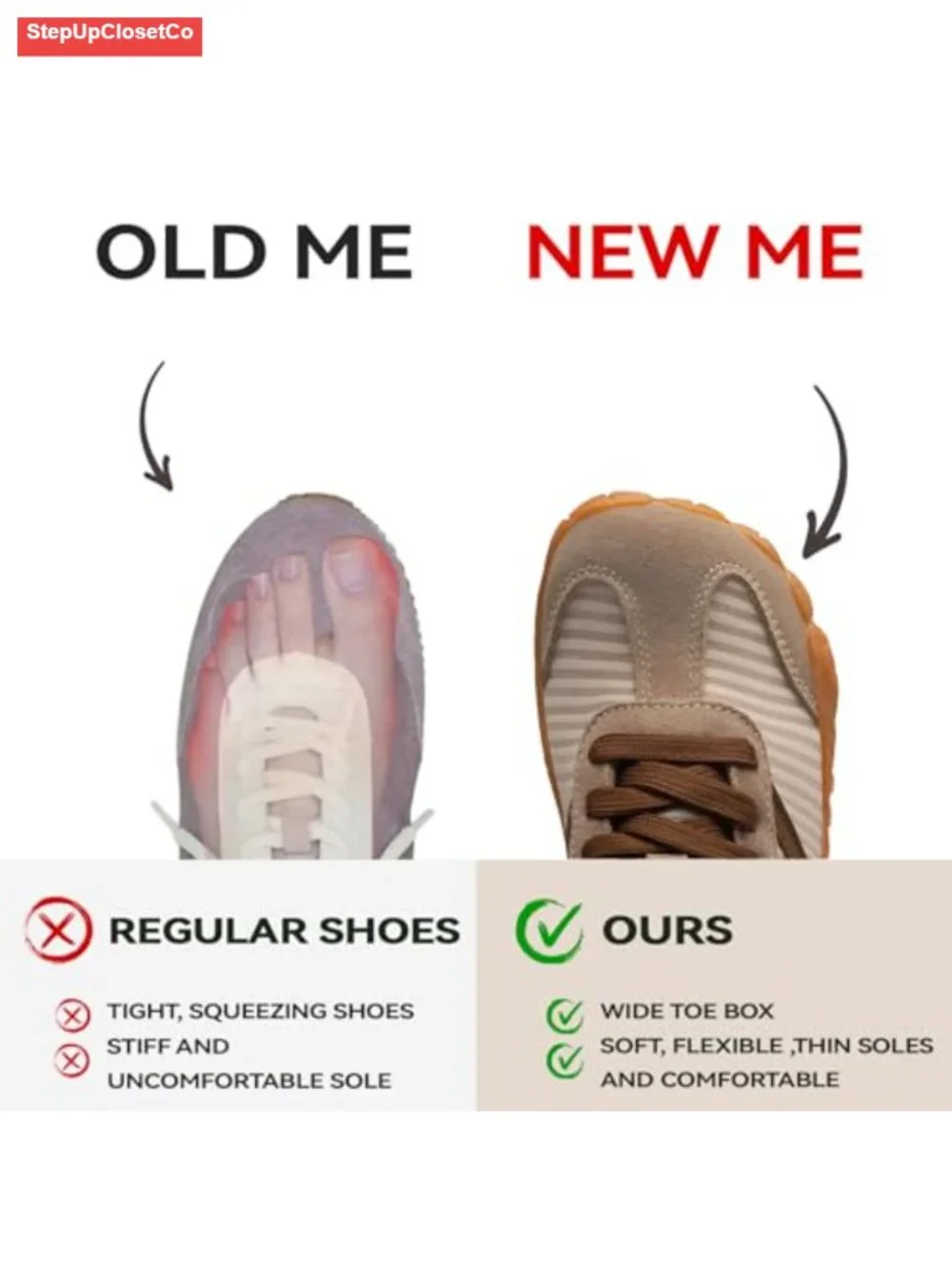 Wide Toe Box Barefoot Sneakers Zero Drop Minimalist Trail Running Athletic